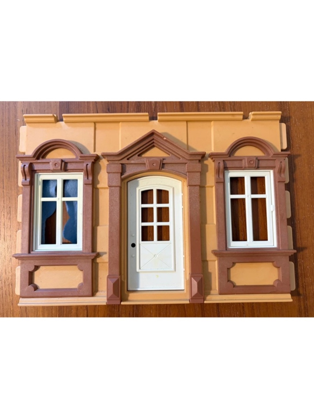 Playmobil 5300 Victorian Mansion Dollhouse Door Wall Window Part with Wallpaper